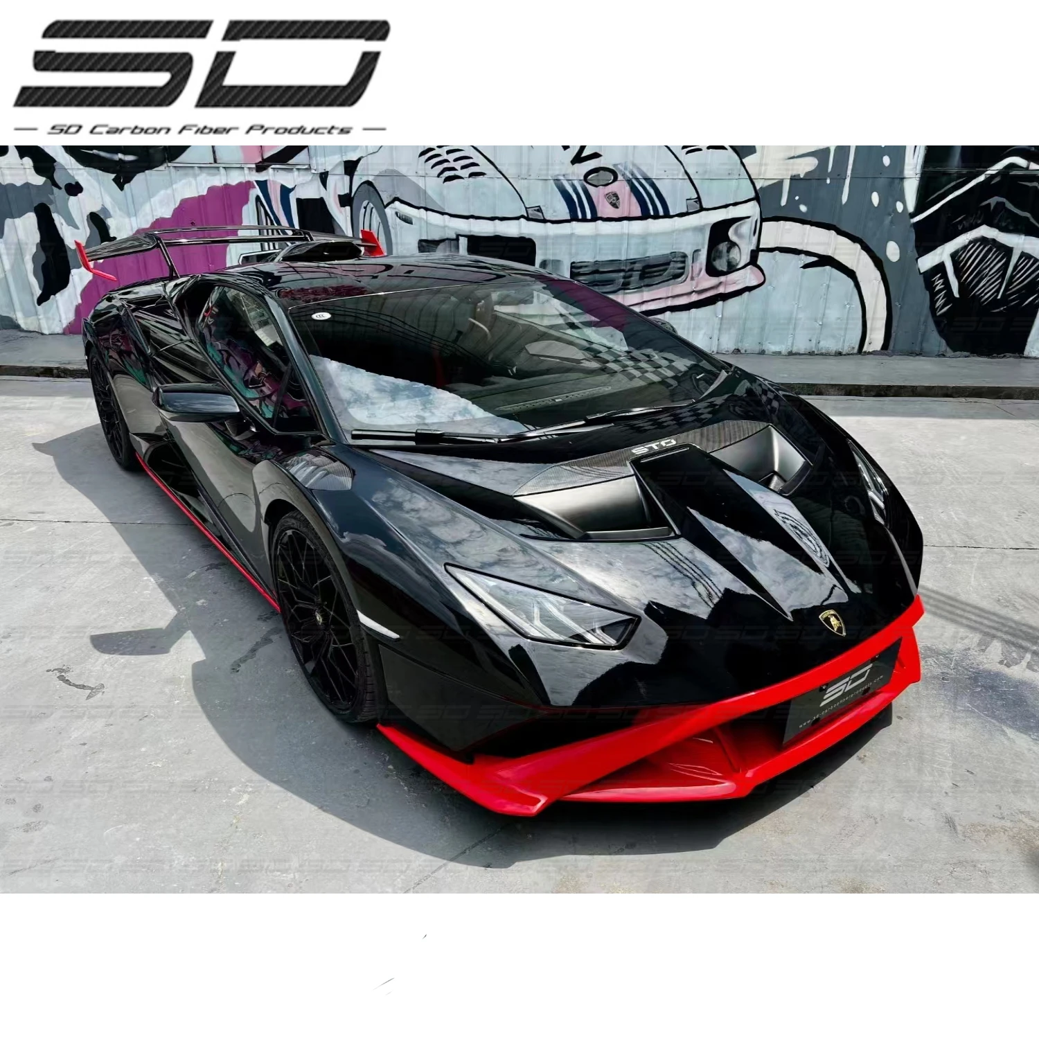 Sto Style/OEM Style Dry Carbon Fiber Kits for Lambor-ghini Huracan LP580 610