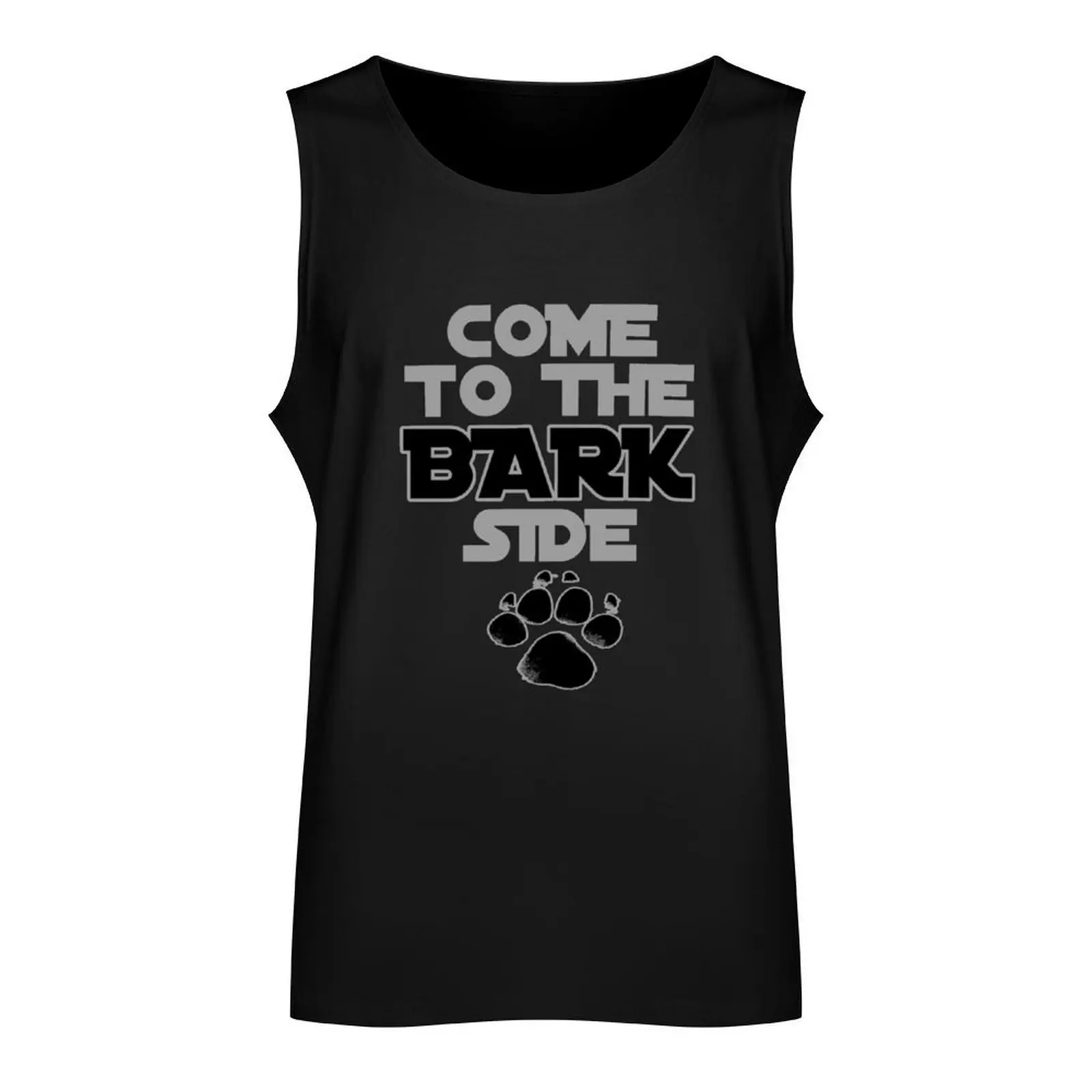 Come To The Bark Side Funny Dog Pun Paw Tank Top sleeveless T-shirt male clothing men