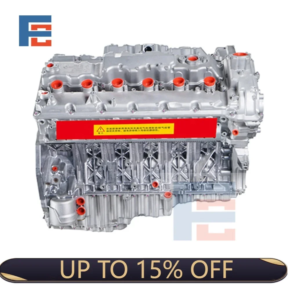 HOT-High Quality Factory For Sale Remanufactured N74B60 Twin-Turbo V6 Petrol Engine Assembly Metal Material For BMW 760Li 7 Seri