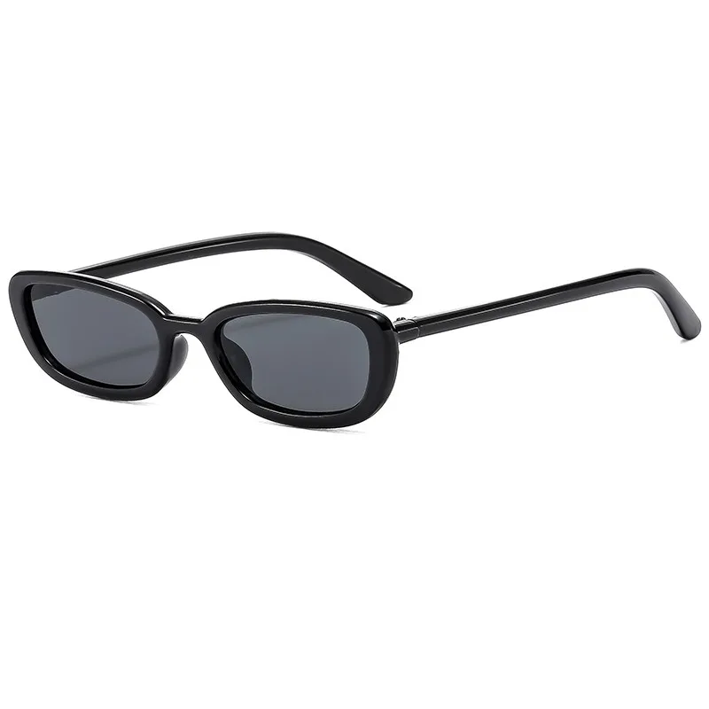 Y2K INS Vintage Small Oval Sunglasses Women Men Rectangle Shades Fashion Unique Eyewear Luxury Sun Glasses UV400 Female Oculos