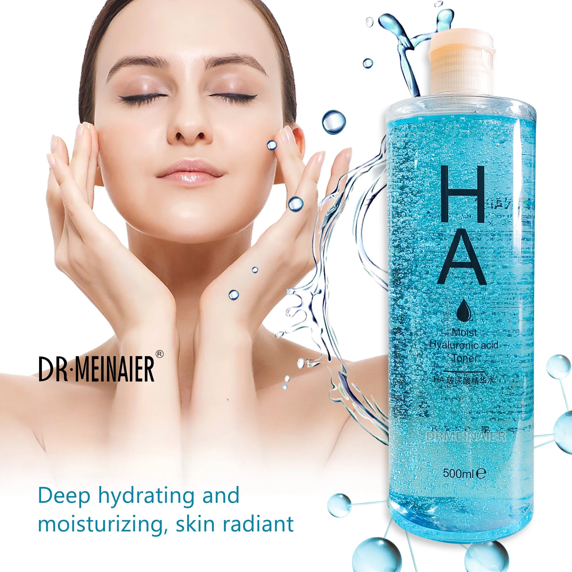 

Toner Hydrating Moisturizing Refreshing Oil Control Deep Nourishing Improve Dull Skin Tone HA Hyaluronic Acid Skincare