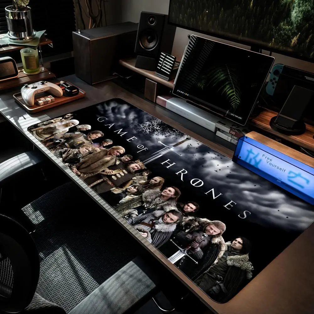 لوحة ماوس لملحقات الكمبيوتر XXL G-Game TV لوحة مفاتيح كبيرة T-Thrones لوحة طاولة الكمبيوتر المحمول المنتج الجديد ألعاب الألعاب #2