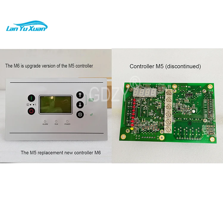 

ES75 Chinese & English Controller Panel Industrial Compressor Part M6 Upgrade Version with New M5 Controller