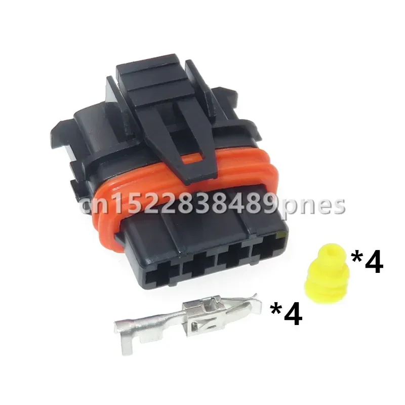 4 Pole AMP TYCO TE JPT Automobile Waterproof Car Wiring Harness Socket MAP Sensor Connector 368162-1 For Auto ECU