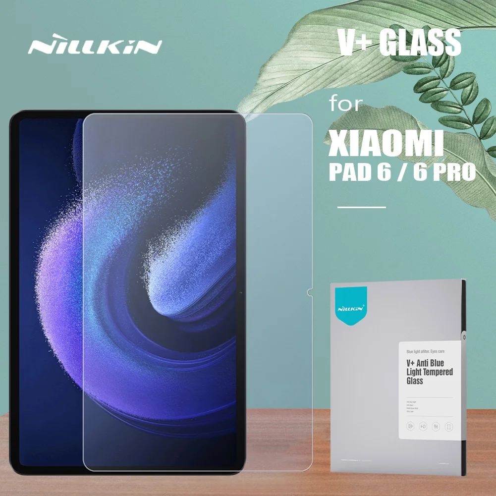 Nillkin For Xiaomi Mi Pad 6 Pro Glass V+ Screen Protector Anti Glare Blue Light for Xiaomi Mi Pad 6 / 6 Pro Tempered Glass Film