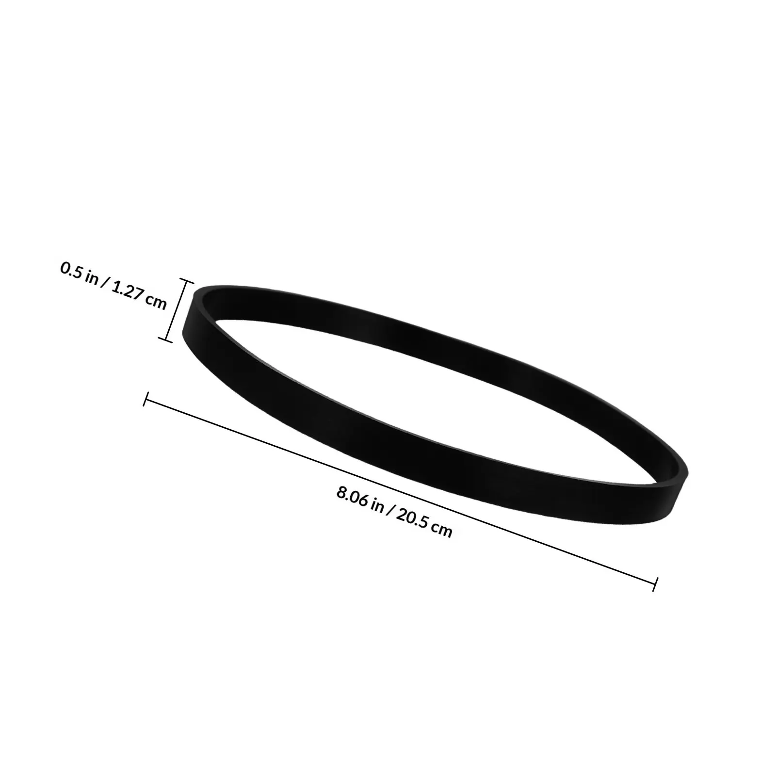 Band Saw Rubber Belts 2 Pack Noise Reducing Elastic Wear Resistant Rings for Woodworking Tool Accessories
