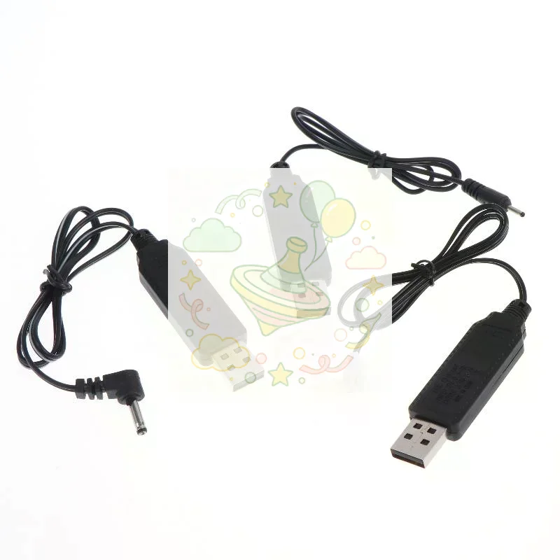 3.7V Li-ion USB Charger Cable LED Indicator XH2.54 JST SM Adapter for RC Quadcopter Small Drone Toy Parts