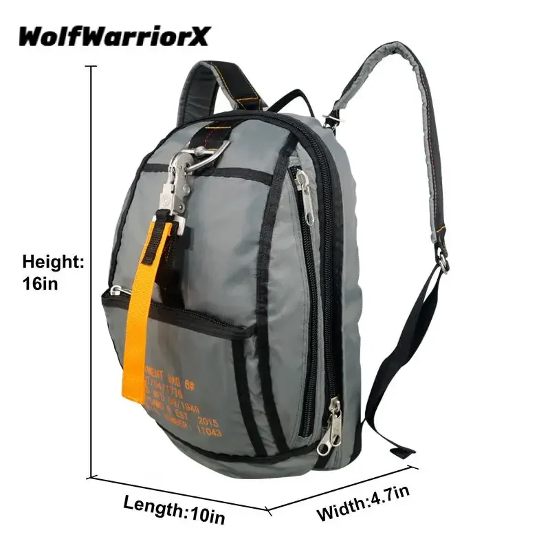 Hiking Climbing Backpack Rucksack 30L Waterproof Parachute Bag Travel Backpack Outdoor Sports Backpack Trekking Bags with Buckle