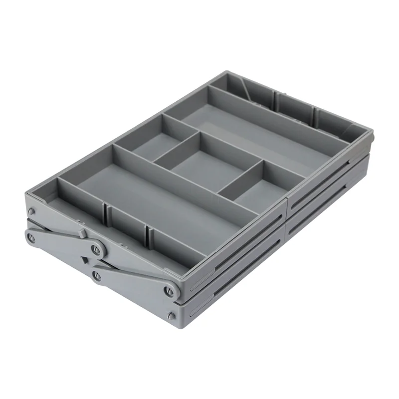 

AC23-2/3 Tier Jewelry Display Stackable Exquisite Jewellery Holder Portable Ring Earrings Necklace Organizer Storage Box