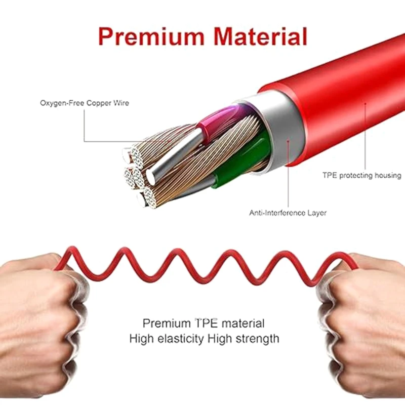 كابل سماعة الرأس المحمول خط سلك الصوت لـ 700 45 QC35 QC35ii QC25 OE2 OE2i مع مقبس 3.5 مللي متر دروبشيب