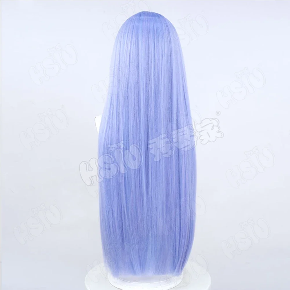 تأثيري أنيمي تاريخ لايف Izayoi Miku شعر مستعار تأثيري الأزرق الأرجواني الشعر الطويل لعبة أنيمي شعر مستعار تأثيري شعر مستعار حفلة الهالوين