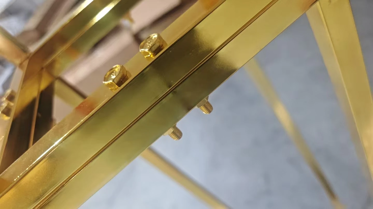 1 glänzender, vergoldeter Eisenrahmen, quadratischer Paravent, Hochzeitshintergrundrahmen, dekorativer Blumenständer, Bühnenausstattung für Veranstaltungen – Detail 15