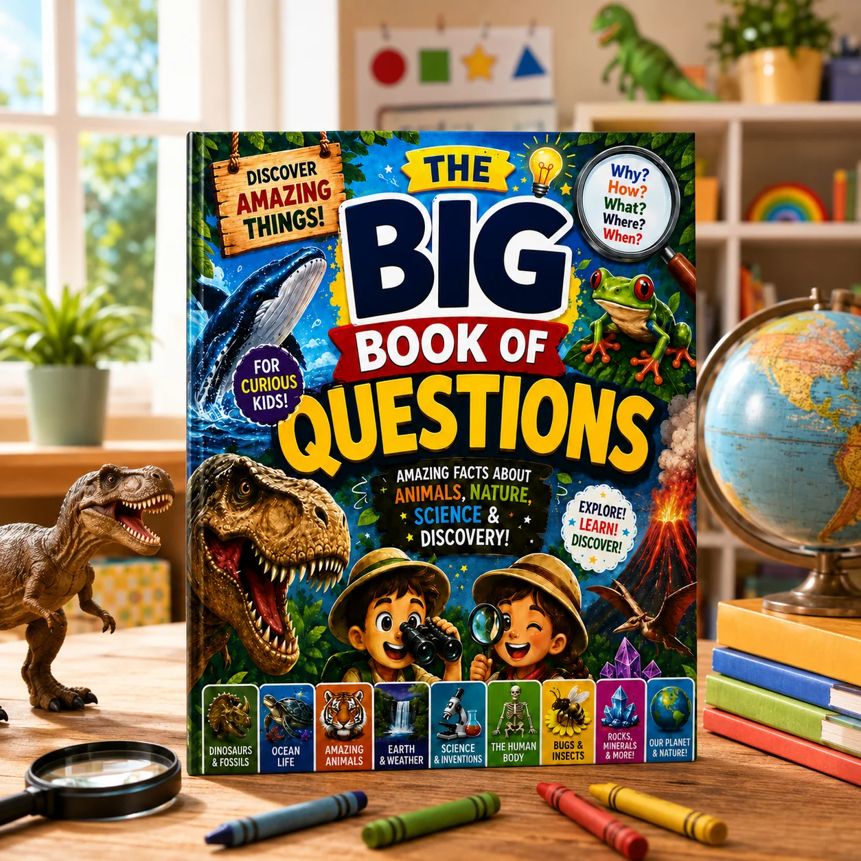 Kids Education Questions - the Big Book of Questions: Science