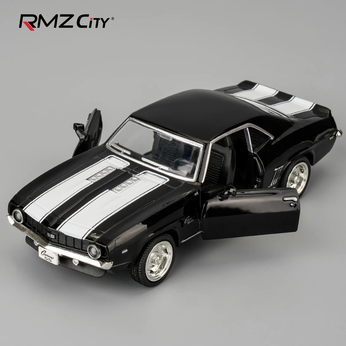 RMZ CITY 1:36 Scale Chevrolet 1969 Camaro S5 Diecast Cars Models, Zinc Alloy Pull Back Vehicles Toy Cars, Cars Gifts For Boys Girls