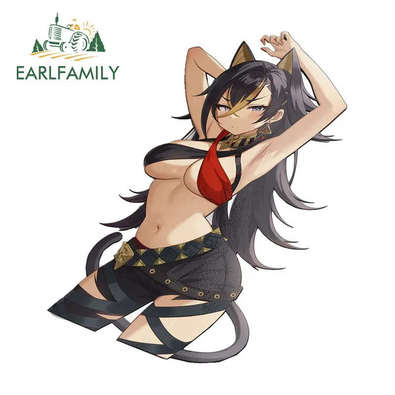 Earl family 13cm x 11,7 cm für Genshin Impact Dehya Auto Aufkleber wasserdicht Anime Hentai Kofferraum Aufkleber nsfw sexy kreative Dekoration