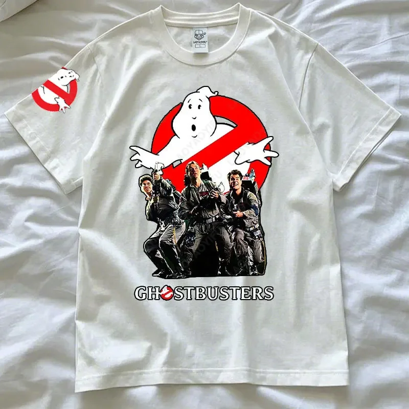 

Ghostbusters Graphic Vintage 90's Cotton Unisex Tee Classic Movie Inspired Design Men Women Tshirt Retro Streetwear Fashion Tops