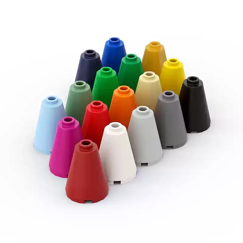 [40Pcs]【50g】3942 14918 MOC Interlocking 2x2x2 Conical Bricks, Children DIY STEM Building Blocks Toy