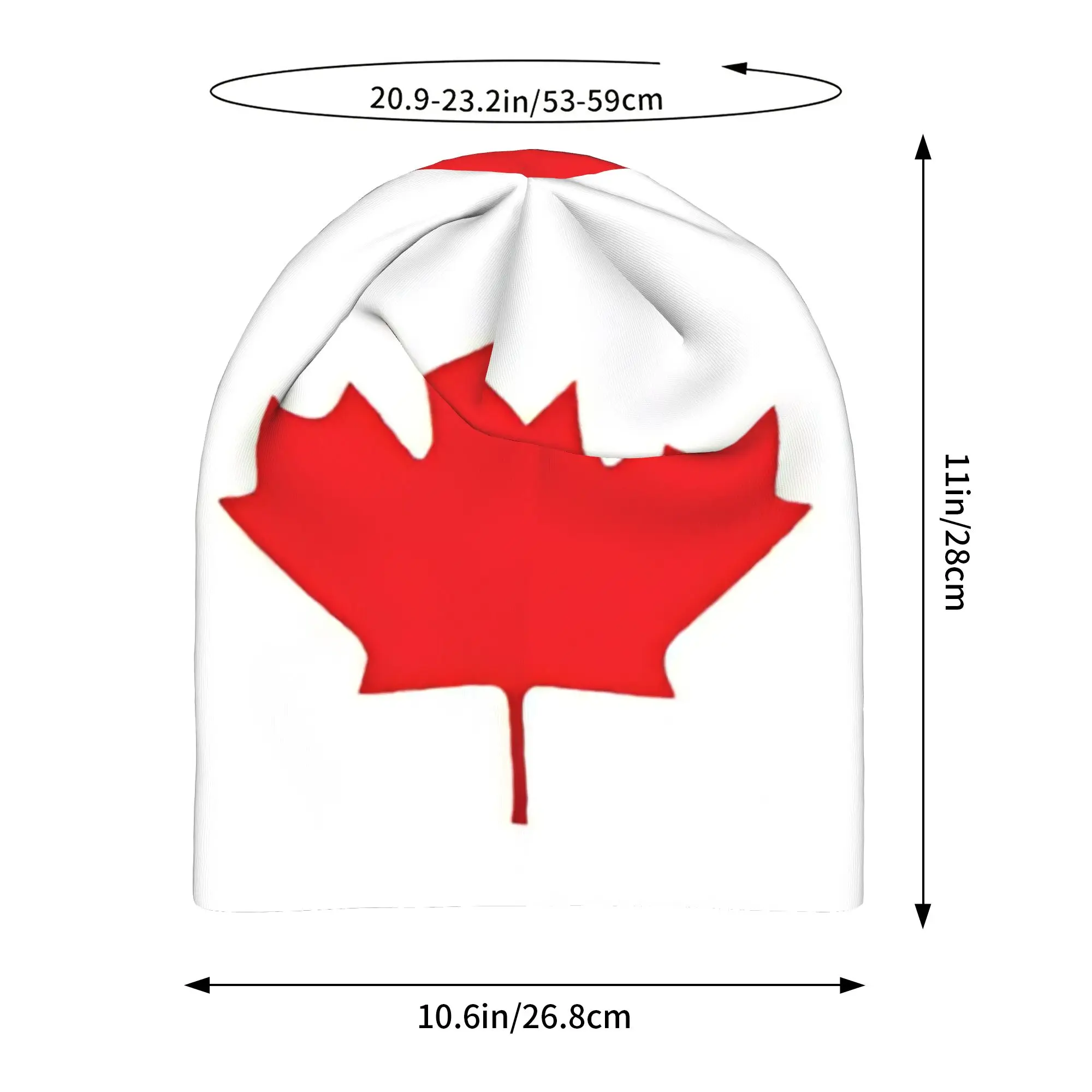 Funny Canada Is Calling and I Must Go Flag  Beanie Cap for Men Women Streetwear  Cooling Skull Cap Sweat Wicking for Sleeping