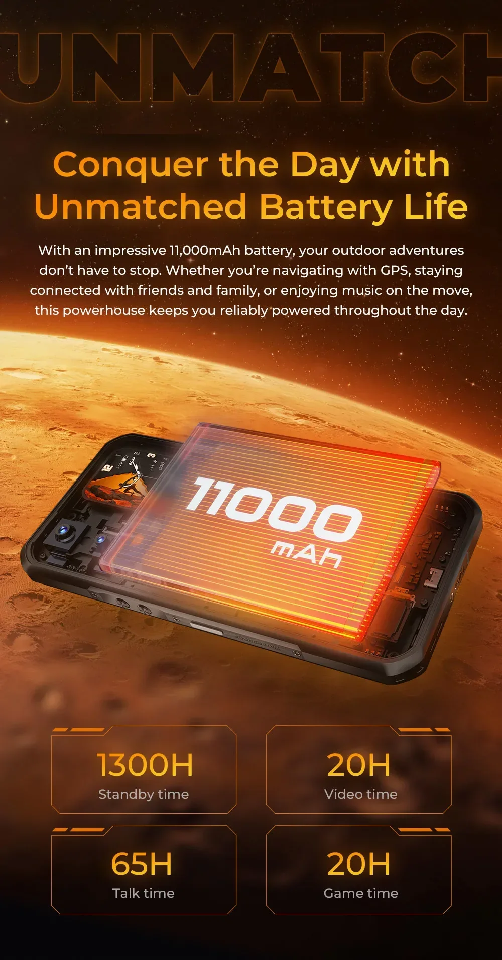 [Shipping From Poland] Oukitel WP66 Ultra-slim Rugged Smartphone, 36GB(12+24) RAM+512GB ROM, Dual Screen with Auxiliary Secondary Display, Dimensity 7000 5G Chipset, 6.6" FHD+ 120Hz Screen, 11000mAh Big Battery, 100MP Main Camera, 33W Fast Charging