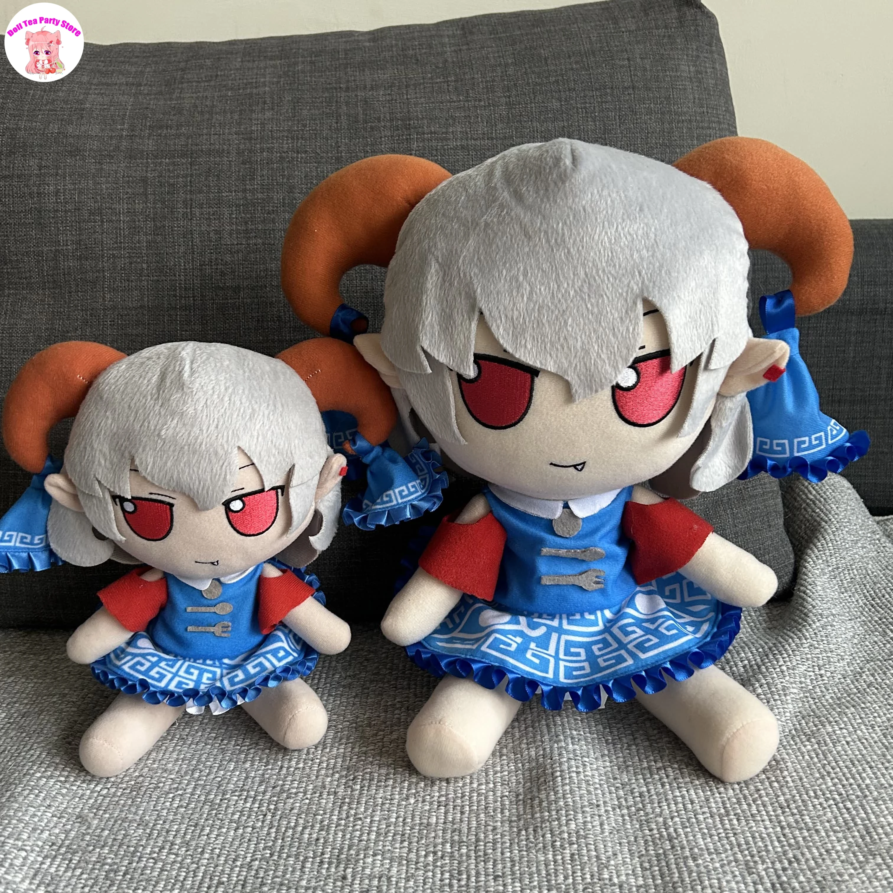 

Fumo Touhou Project Totetsu Yuma Sitting Cotton Doll 30CM Cute Lamb Anime Figure Plush Stuffed Toy Kawaii Pillow Halloween Gifts