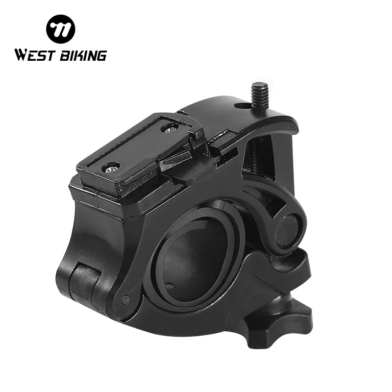 WEST BIKING Bike Light Bracket Hot Sale MTB Mountain Road Bike Light Stand Mount Cycling Headlight Support Bicycle Accessories