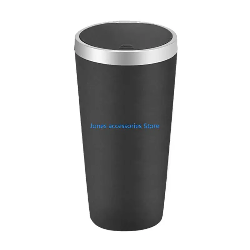 W8KD سلة مهملات السيارة منظم السيارات حقيبة التخزين ملحقات القمامة المقاومة للماء صندوق القمامة حامل علبة الغبار حاوية الحقائب #3