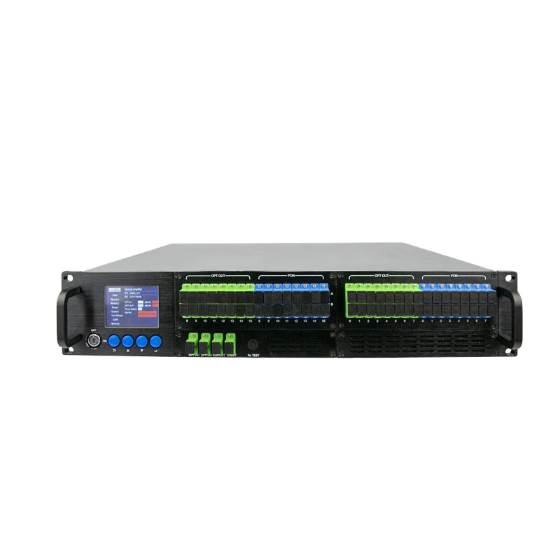 

High Power 16/32 Ports EDFA CATV Optical Amplifier GPON for GSM Network and Fiber Optic Use