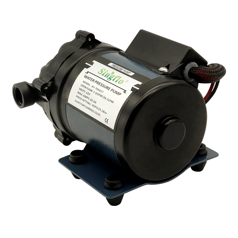 12V Portable Water Pump 7GPM Flow Rate Self-Priming for Boats, Fish Tanks, Cars, RVS