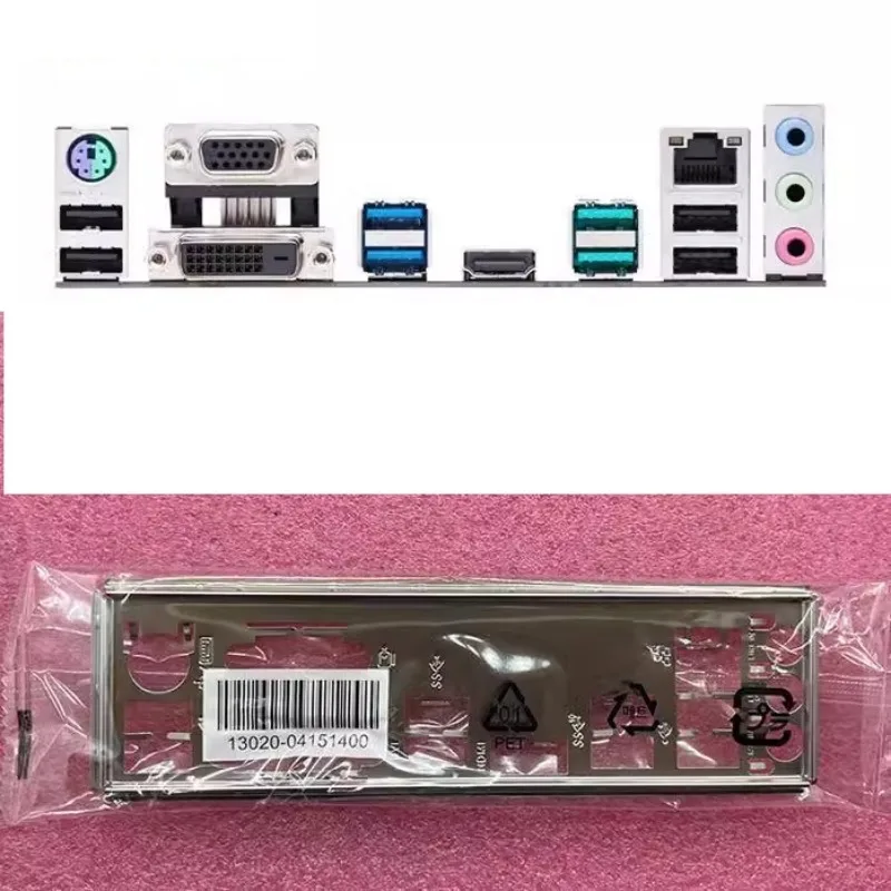 Original IO I/O Shield Back Plate for ASUS PRIME B360-PLUS Motherboard Bezel Baffle Bracket