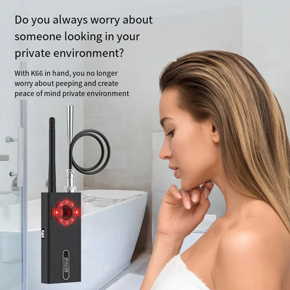 Multifunctionele Anti Detector Camera Verborgen Afluisteren Finder Gps Signaal Lens Draadloze Rf Locator Tracker Detecteren Radio Scanner