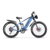 TIFGALOP ES28 City Electric Bicycle 1000W 48V18AH Top Speed 50KM/H Electric Bicycle 26 inch Fat Tire Mountain Off road Electric