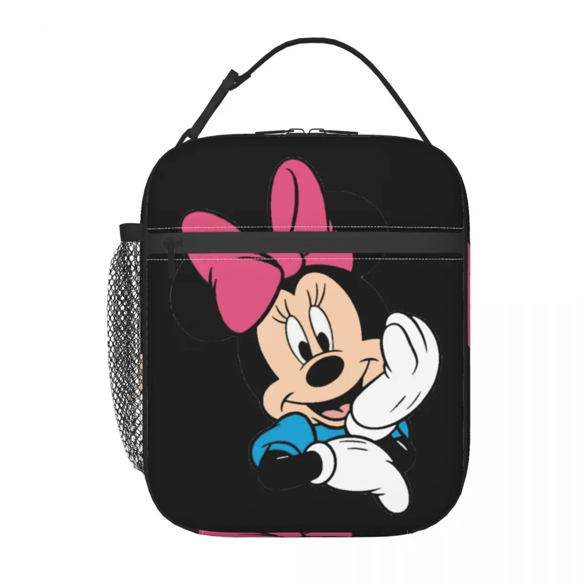 Mickey Mouse Lovely Cartoon Insulated Lunch Bags Leakproof Reusable Thermal Bag Tote Lunch Box Beach Travel Men Women