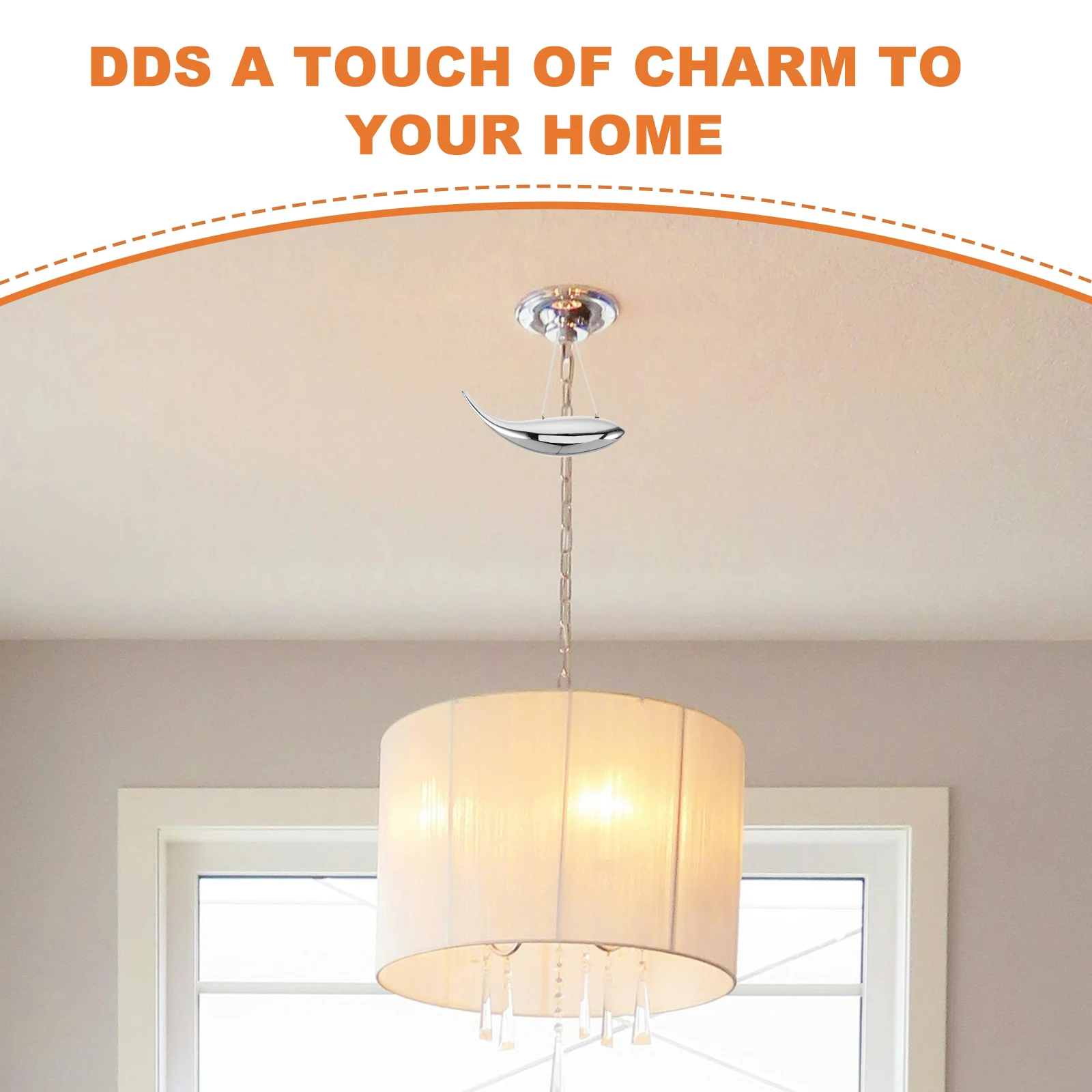 

Ceiling Hanging nament Decorative Plastic Pendant Home Bedroom Decorations Chic Design Long Lasting Durability Simple Color