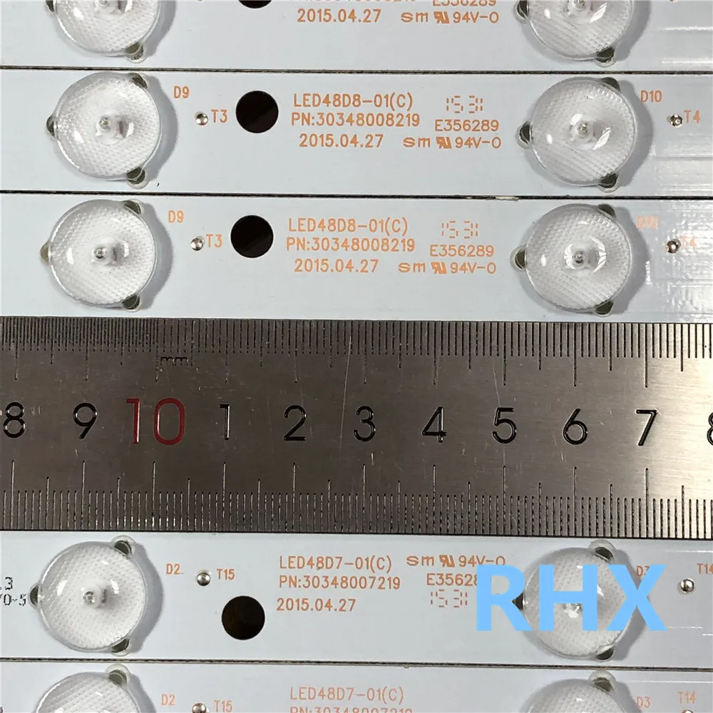 10 جزء/الوحدة لتلفزيون هاير 48 بوصة LCD يستخدم 48K5 LE48F3000W LCD الخلفية LED 48D7-01 30348007215 , 30348007216     100% جديد