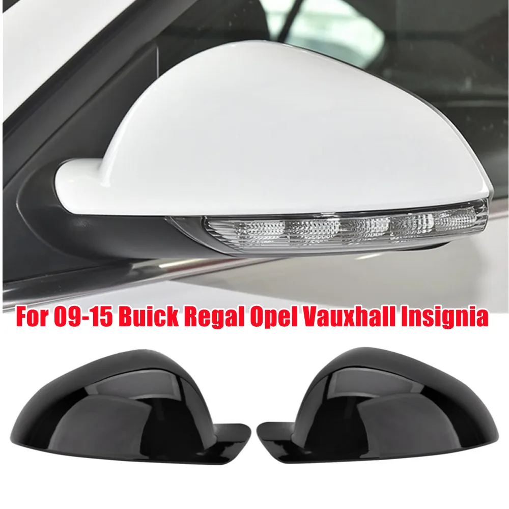 For Buick Regal Opel Vauxhall Insignia 2009-2016 Car Replacement Rearview Side Mirror Cover Wing Cap Exterior Door Housing Trim