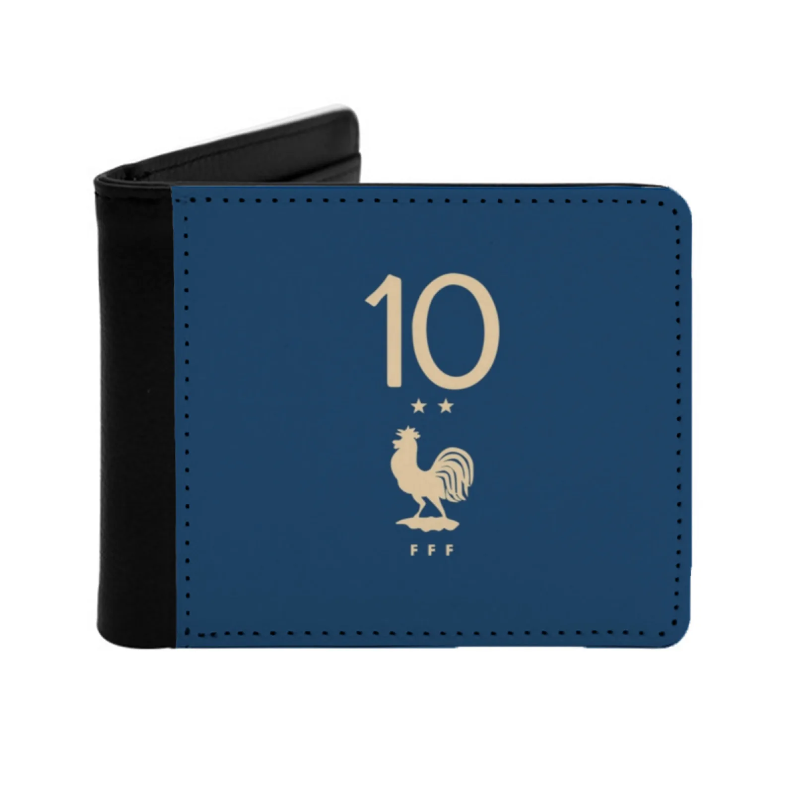 Number Men Leather Wallet Credit Card/Id Holders Inserts Money Bag Male Short Purses France Football Soccer Kylian Kylian