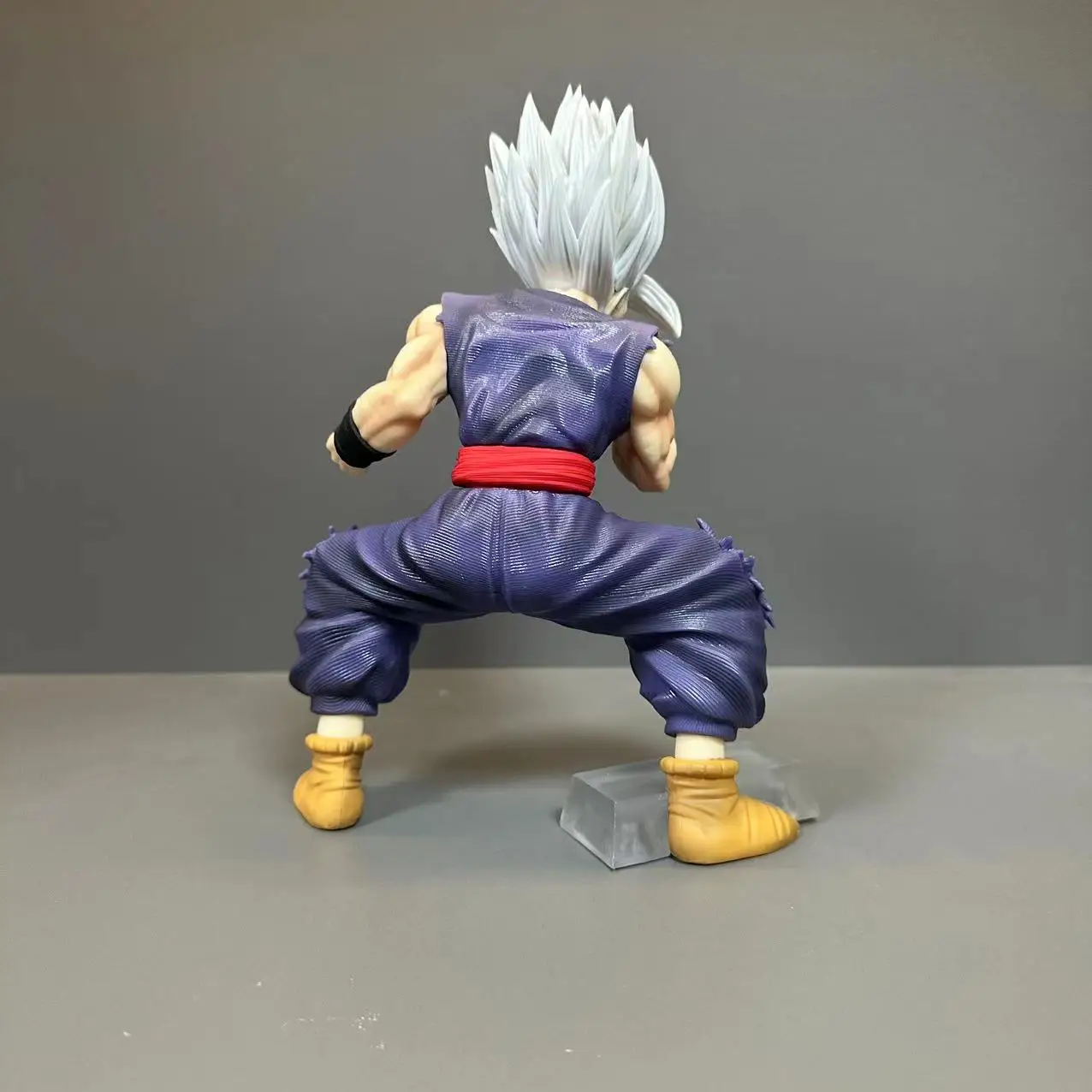 Figuras de acción de Dragon ball Z, 21cm, Son Gohan en cuclillas