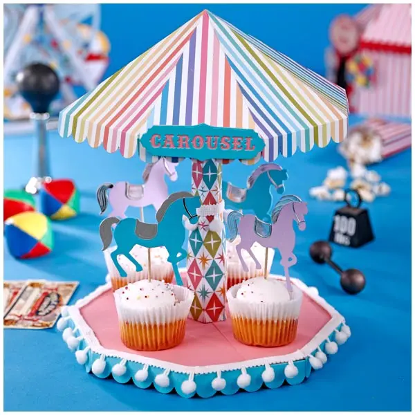 2024 nuovo 3D The Carousel fustelle Scrapbooking accessori per la decorazione creazione di carta cornice artigianale