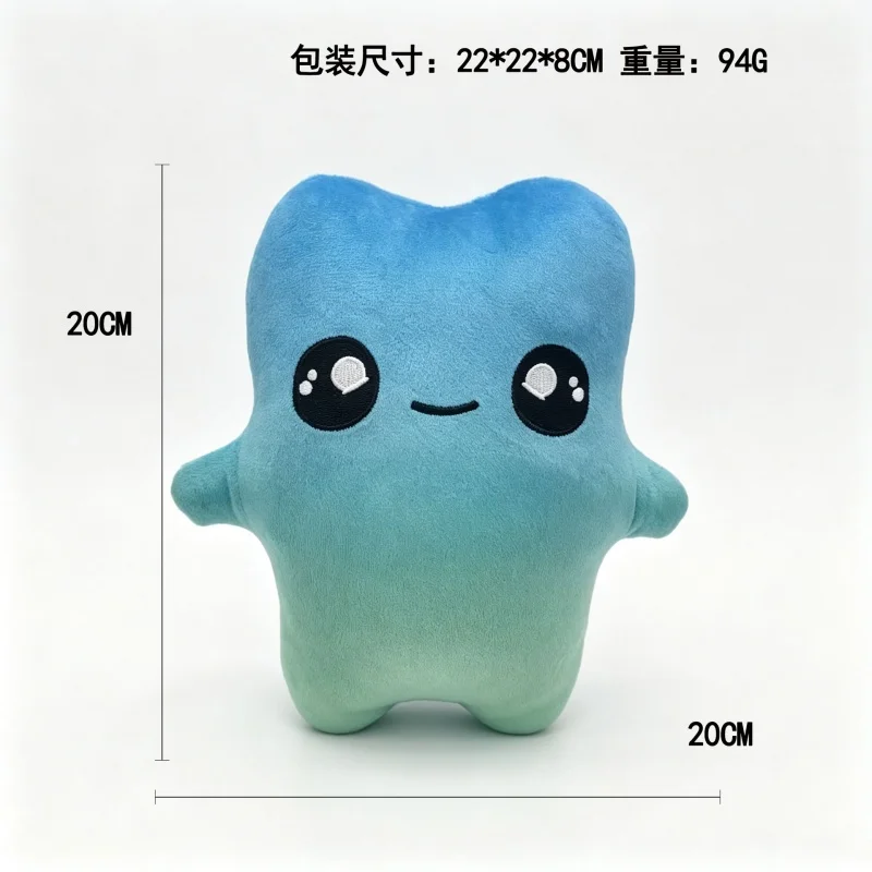 20 cm große Sprite-Plüschpuppe, Spielfigur, gefülltes Kuschelkissen, weich, niedlich, Geburtstagsgeschenk, idealer Begleiter, Sammlerstück, Heimdekoration – Detail 6
