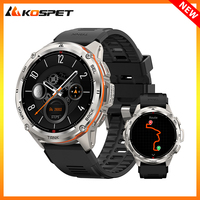 2025 Original KOSPET TANK T3 Ultra GPS Smartwatch Mens Rugged Smart Watches Women Military Electronic Waterproof Digital Watch