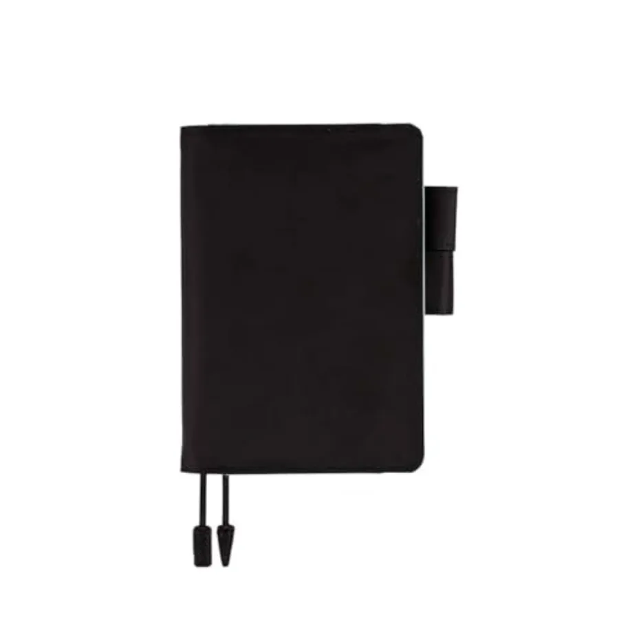 

Hobonichi Techo Original and Planner Cover [A6 Cover Only] Colors: Black x Clear Blue