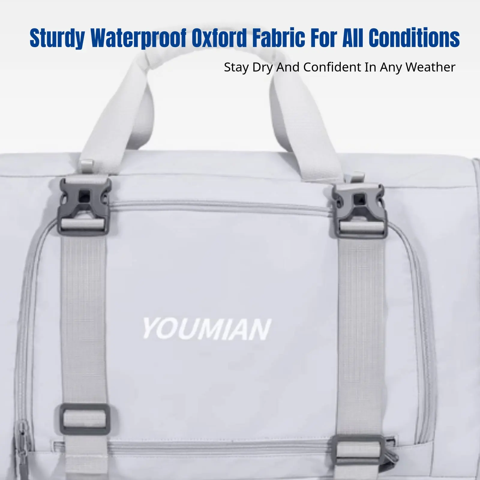 

Outdoor Hiking Backpack, Large Capacity, Multi-Functional, Double Shoulder, Water-Resistant, Snowboard Carry, Travel, Sports,