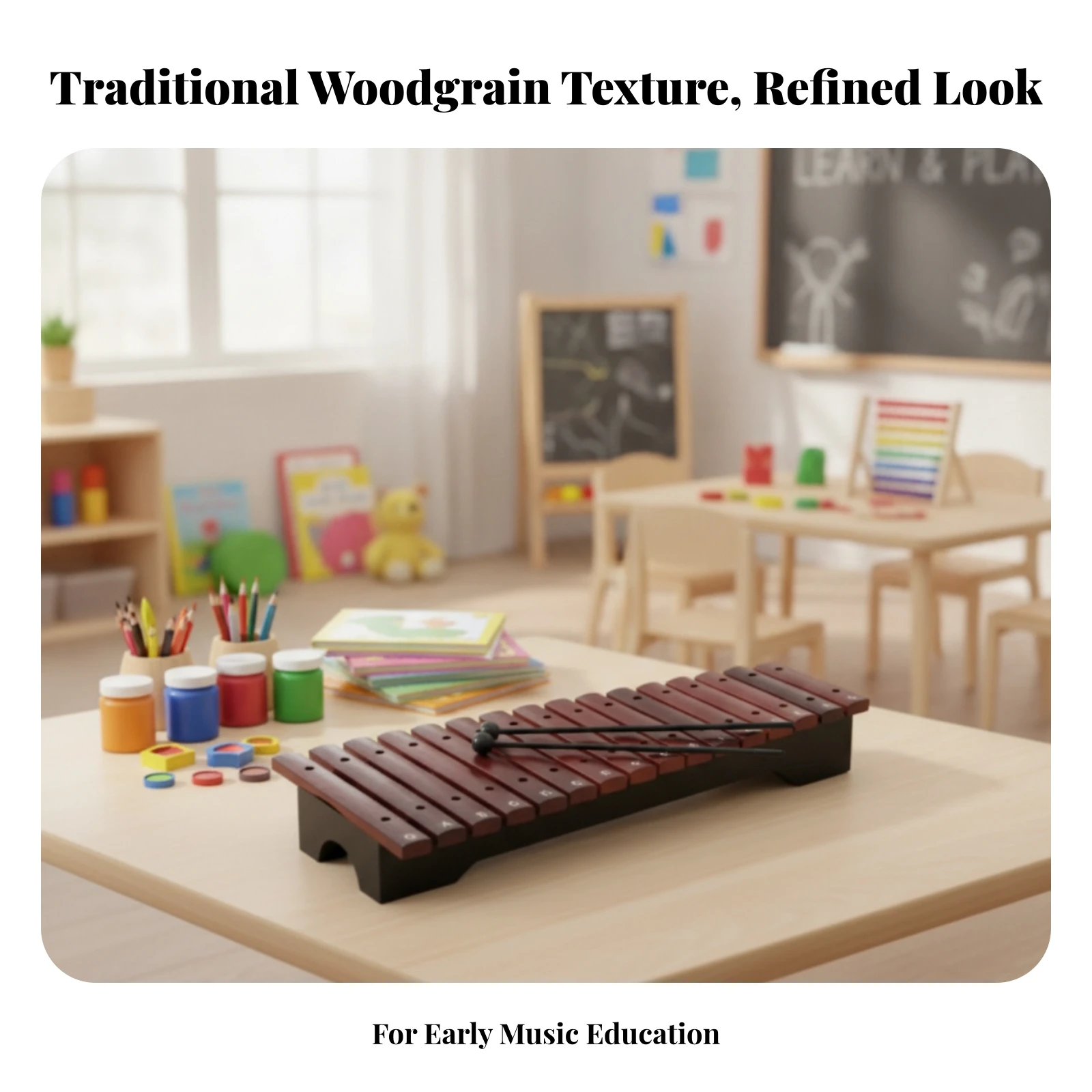 15 Note Xylophone Faux Rosewoo - Musical Instrument Xylophone recension och pris