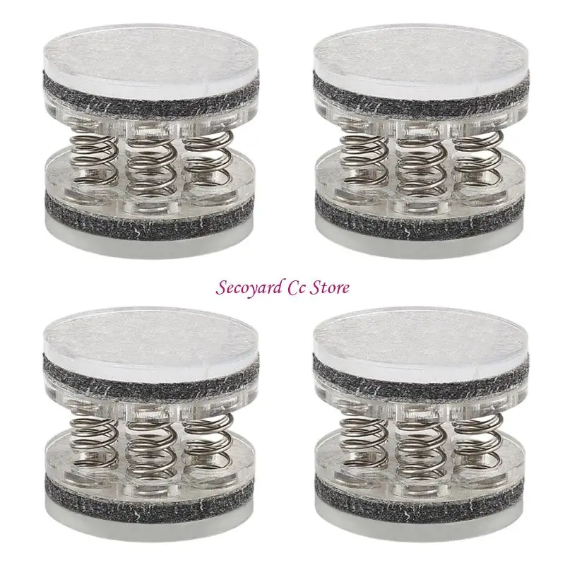 N3UC Speaker Support Feet with Spring Suspension Speaker Spikes for Home Component