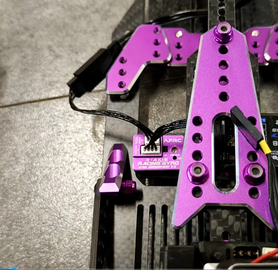 AFRC GYS-2 V4 3 ACHSE RC Gyro Drift Auto Stabilisator Hohe Spannung AVCS Modus für MINI Z D Q 1/28 1/24 1/10 auto Upgrade Zubehör – Detail 9