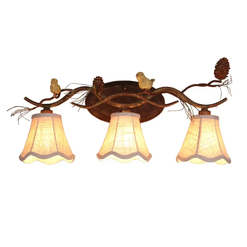 ALBERT Modern Retro Wall Sconce Lamp LED Creative Bird Decor Mirror Light For Home Living Bedroom Bedside Corridor