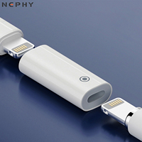 For Apple Pencil 1 2 1st 2nd generation iPad Pro Stylus pen Charger Adapter Charge Cable Connector USB Type C /Lightning Female