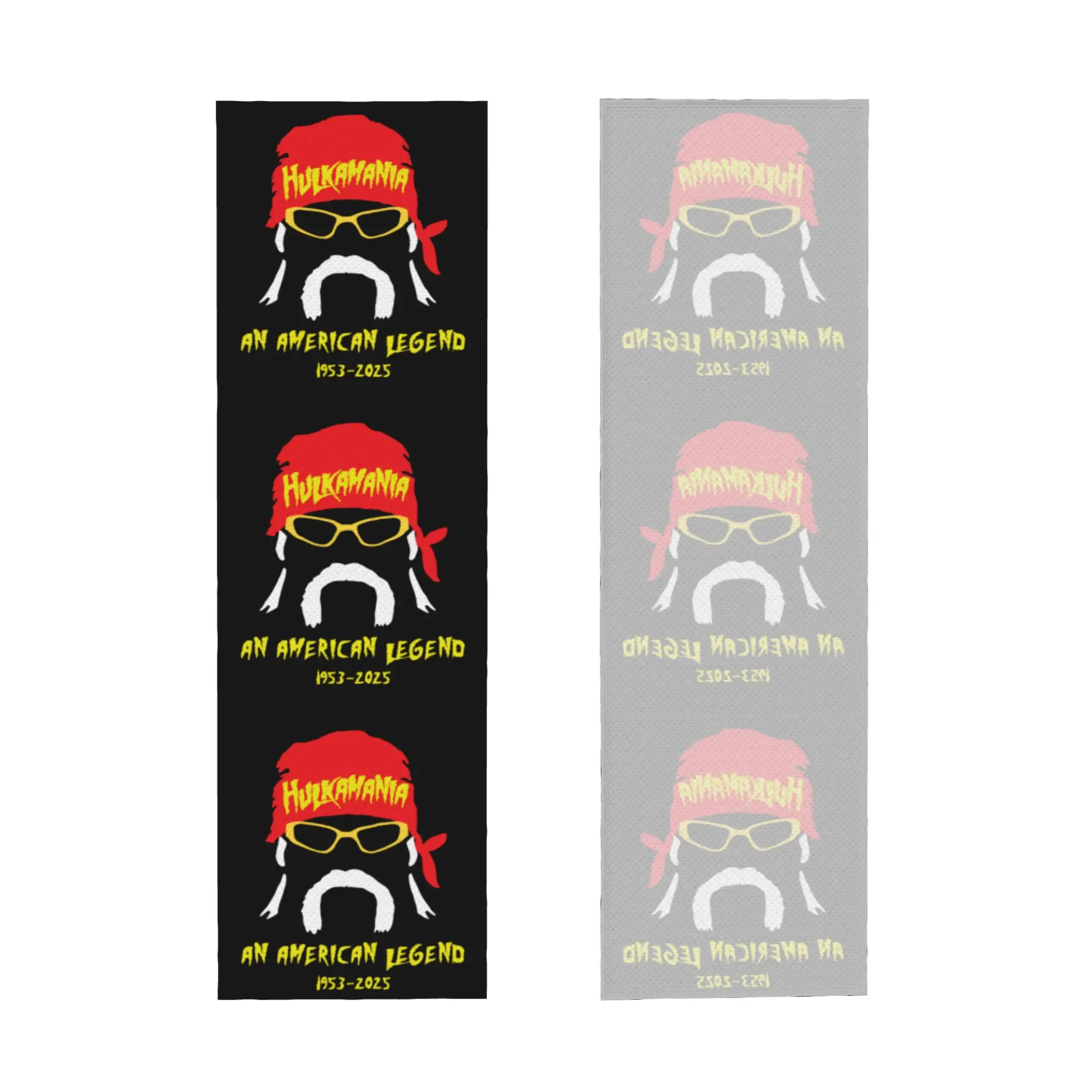 Cold Exercise Towel American Pro Wrestling Hulk Hogan Beach Sports Yoga Towel Camping Towel Refreshing Sports Scarf Face Towels