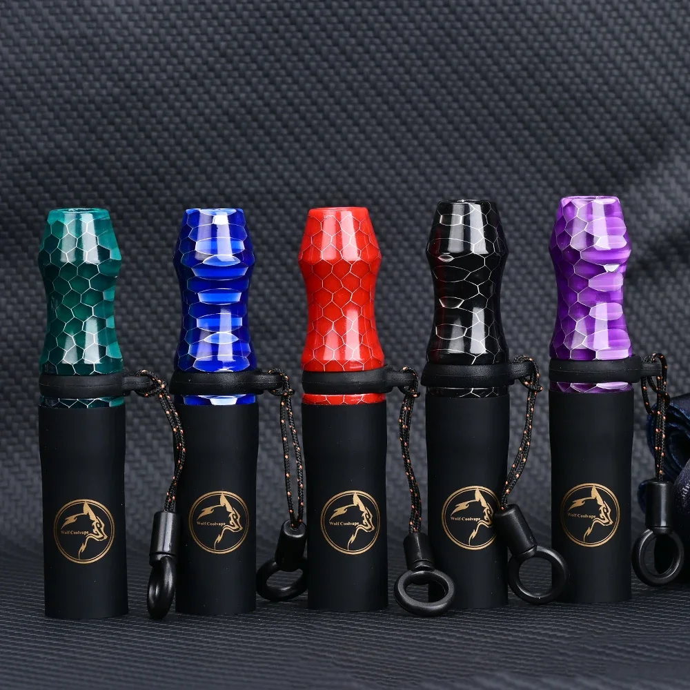 Hookah Mouthpieces Hookah Mouth Tips Chicha Narguile Shisha Accessories Sheesha Resin Silicone Hang  Rope Strap Water Pipe