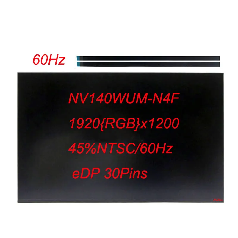 NEW NV140WUM-N4F 14.0 inch IPS 1920×1200 Replacement Display Panel Matrix Laptop LCD Screen